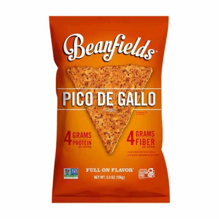Beanfields - Bean & RIce Chips - Pico de Gallo, 156g 