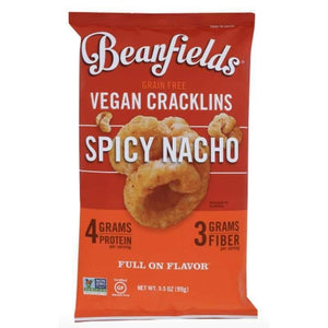 Beanfields - Spicy Nacho Vegan Cracklins, 3.5 Oz