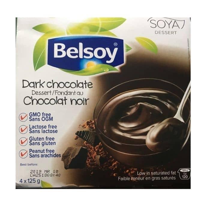 Belsoy - Dark Chocolate Dessert, 125g - front