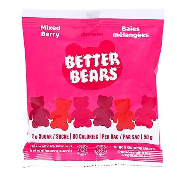 Better Bears - Mixed Berry, 50g - Front