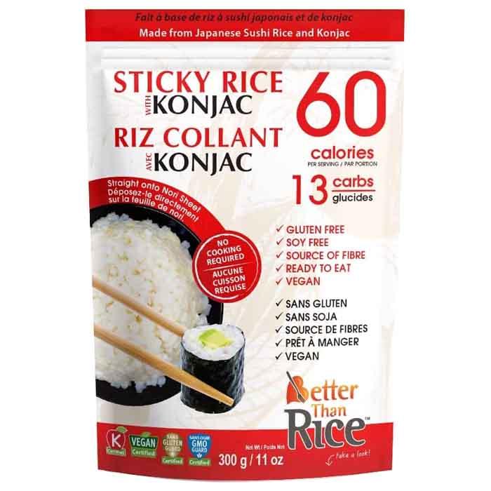 Better Than Foods - Better Than Rice - Sticky Konjac Rice, 300g