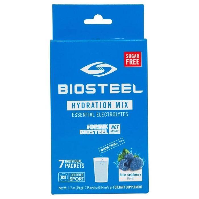 BioSteel - Hydration Mix Blue Raspberry, 7-Pack - front