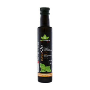 Bioitalia - Basilicolio - Organic Basil Extra Virgin Olive Oil, 250ml
