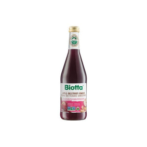 Biotta - 100% Juice from Apple, Beetroot and Ginger, Partially Lacto-Fermented, 500ml