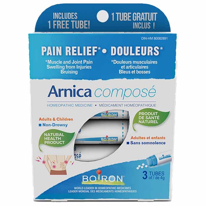 Boiron - Arnica Composã© Muscle And Joint Pain, 3 Tube