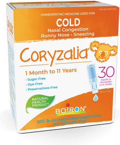 Boiron - Boiron Coryzalia Homeopathic Medicine Used for Cold 1 Month - 11 Years, 15 x 1ml