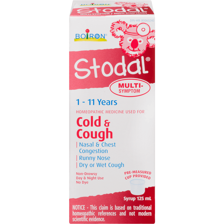 Boiron Stodal Syrup Homeopathic Medicine Used for Cold & Cough 1 - 11 Years