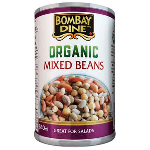 KD Canners Inc. - Bombay Dine Mixed Beans Organic, 540ml