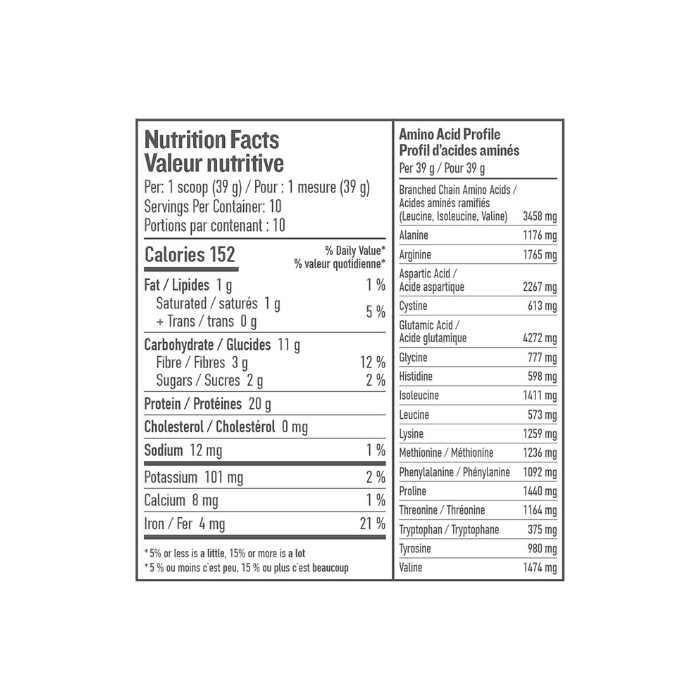 Botanica - Organic Perfect Protein Supplement Vanilla back