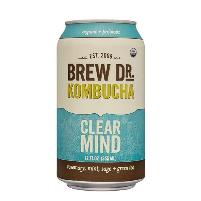 Brew Dr. Kombucha - ClearMind Kombucha, 355ml - front