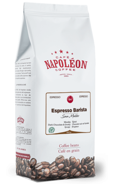 Cafe Napoleon - Caf Napolon Decaffeinated with Water Organic Coffee Beans, 650g | Multiple Flavors