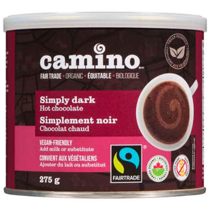 Camino - Organic Simply Dark Hot Chocolate, 275g