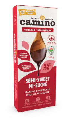 Camino - Camino Baking Chocolate Bittersweet Organic, 200g | Multiple Flavors
