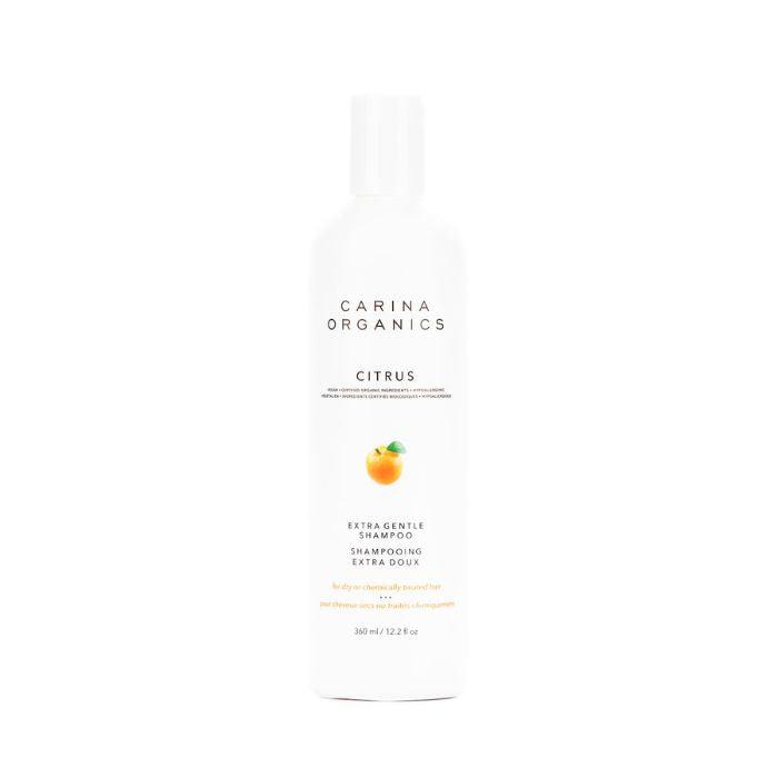 Carina Organics - Extra Gentle Shampoo Citrus, 360ml - front