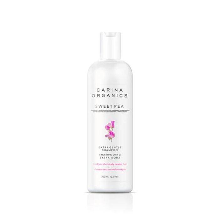 Carina Organics - Extra Gentle Shampoo Sweet Pea, 360ml - front