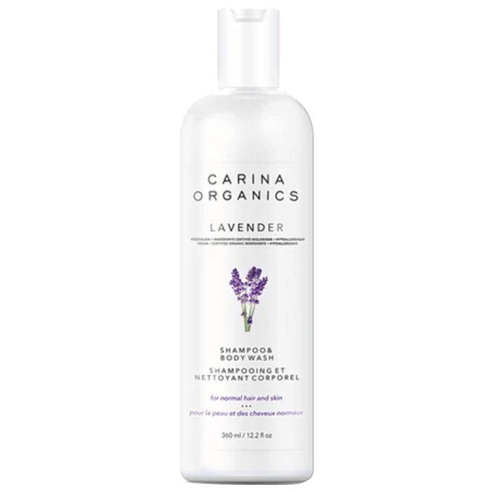 Carina Organics - Shampoo & Body Wash - Lavender, 360ml
