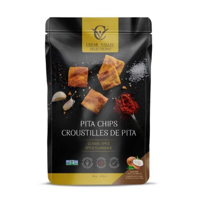Cedar Valley - Classic Spice Pita Chips - Front