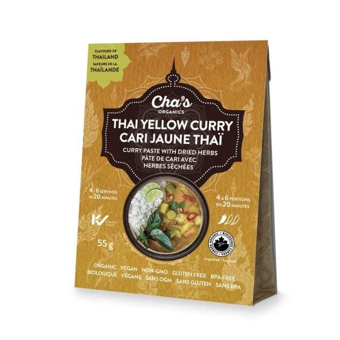Cha's Organics - Thai Curry (Red, Green, Yellow), 55g- Pantry 2