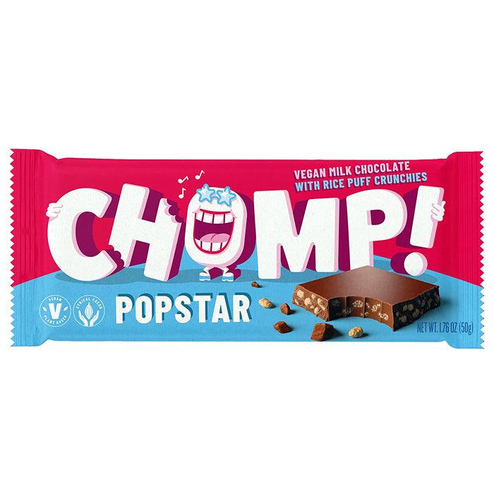 Chomp! - Vegan Milk Chocolate, 50g , Popstar