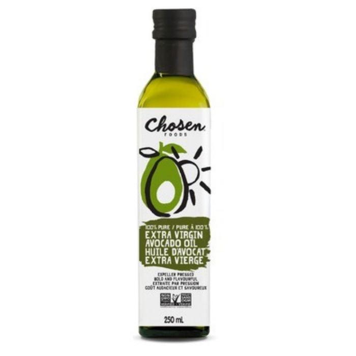 Chosen Foods - Extra Virgin Avocado Oil, 250ml - Front