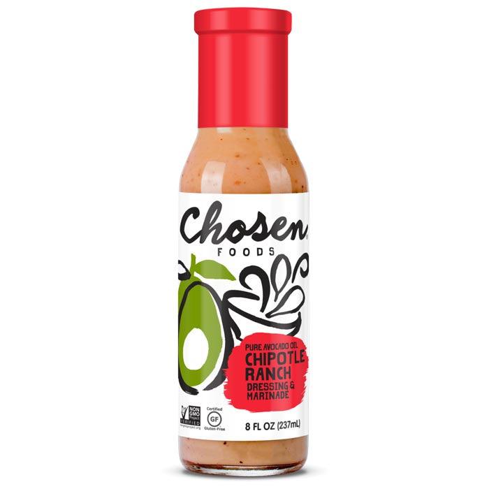 Chosen Foods – Chipotle Ranch Dressing, 12 oz-front