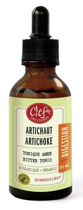 Clef Des Champs - ARTICHOKE Tincture Organic, 50ml | Multiple flavors