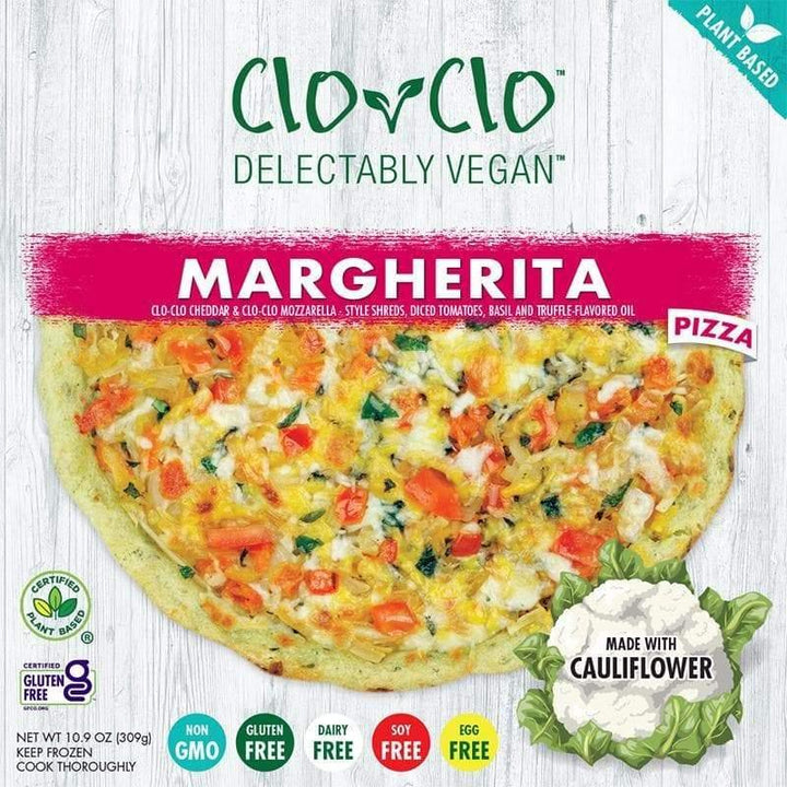 Clo-Clo Vegan Foods - Margherita Pizza, 10.9 Oz- Pantry 1
