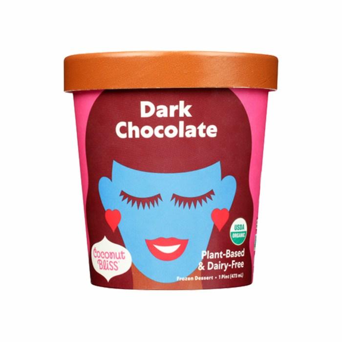 Coconut Bliss - Dark Chocolate Vegan Ice Cream, 473ml