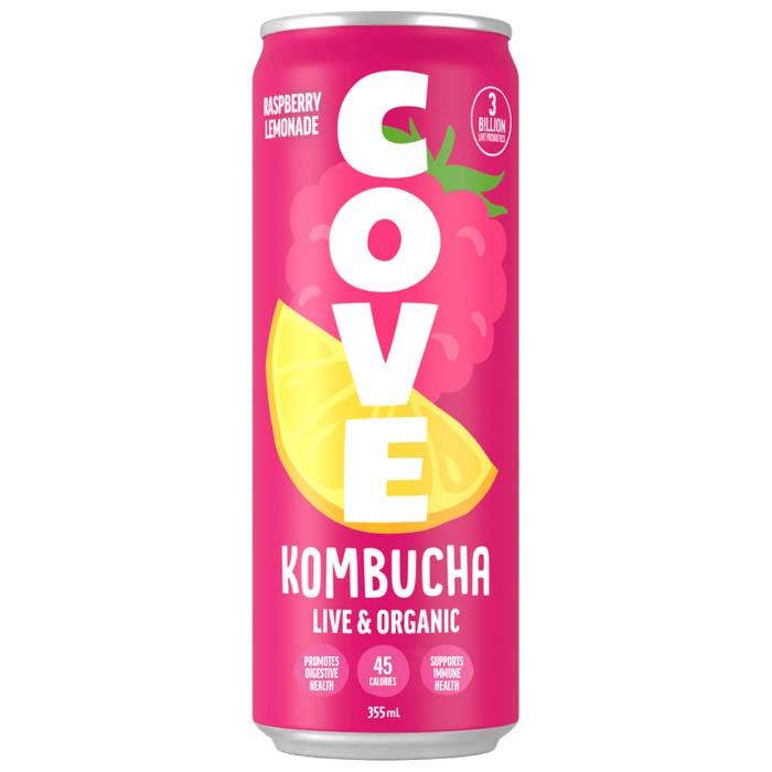 Cove Kombucha - Cove - Raspberry Lemonade, 355ml