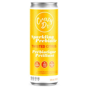 Crazy D's - Sparkling Prebiotic Soda, 355ml | Assorted Flavours