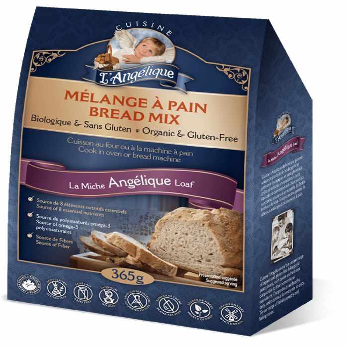 Cuisine L'Angelique - The Angelique Loaf Bread Mix, 365g front
