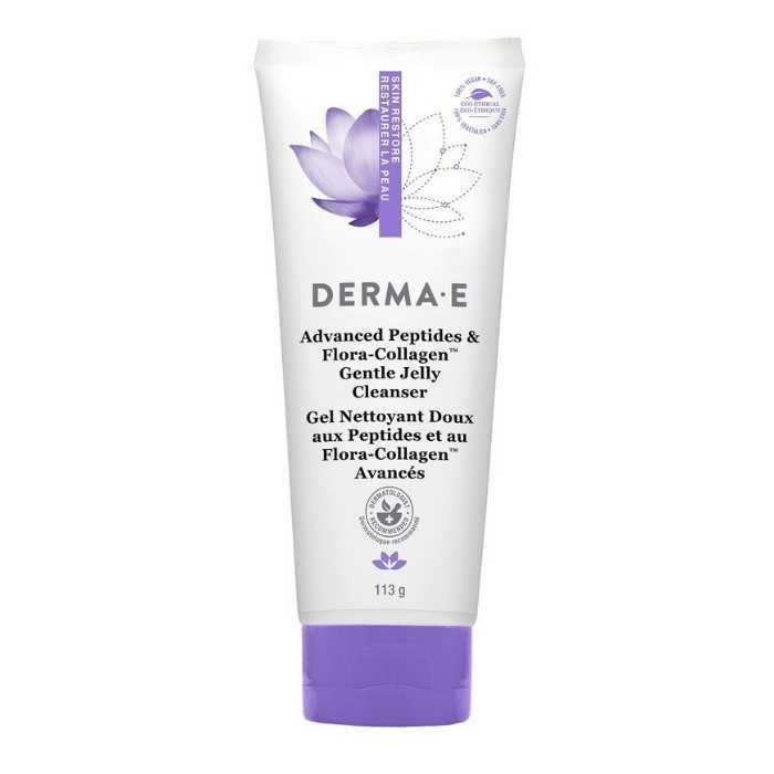 DERMA E - Advanced Peptides & Flora-Collagen Gentle Jelly Cleanser