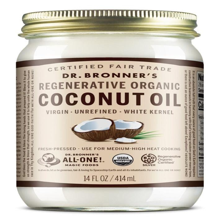 Dr. Bronner's Organic Coconut Oil, 14oz PlantX Canada
