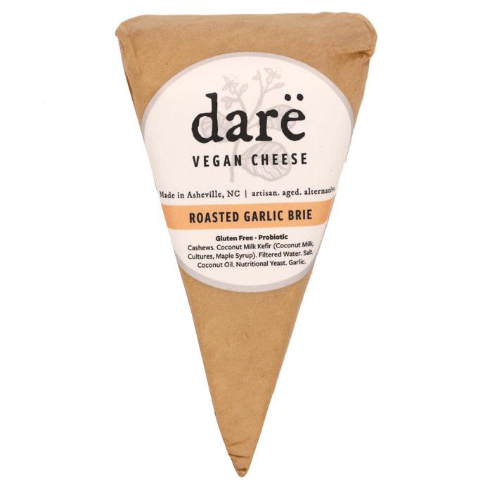 Darë Vegan Cheese - Plant-Based Cheese Wedges - Roasted Garlic, 170g