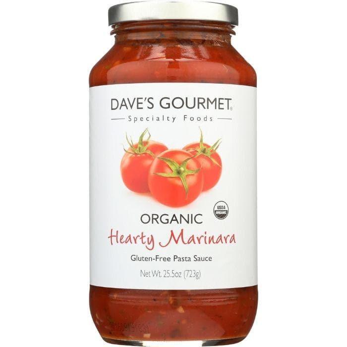 Dave’s Gourmet - Organic Hearty Marinara Pasta Sauce, 25.5oz- Pantry 1