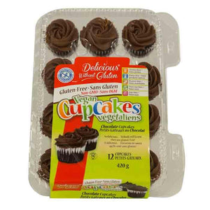 Delicious Without Gluten - Cupcakes  Vegan Chocolate, 420g