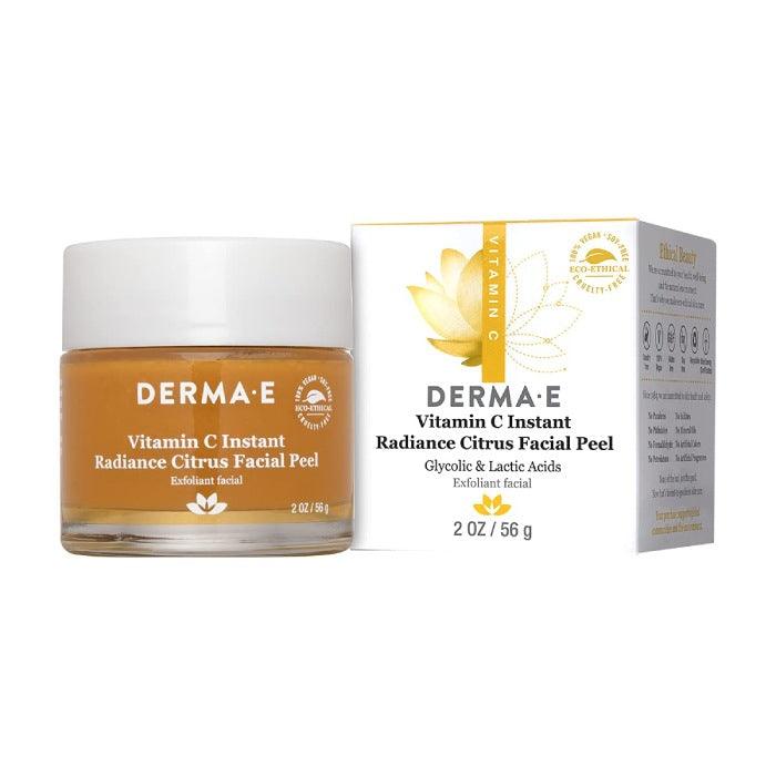 Derma-E - Vitamin C Instant Radiance Citrus Facial Peel, 56ml – PlantX ...