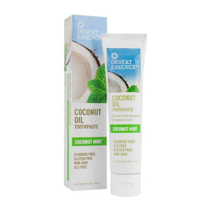 Desert Essence - Coconut Oil Toothpaste, 176g