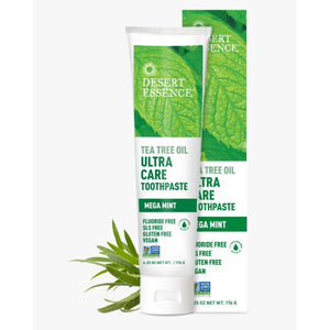 Desert Essence - Ultra Care Toothpaste Tea Tree, 176g