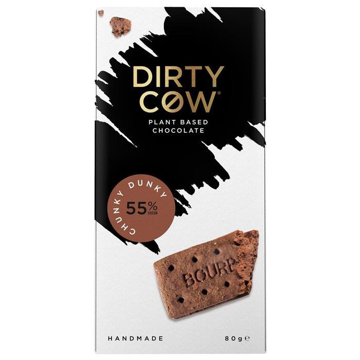 Dirty Cow Chocolate - Plant-Based Chocolate - Chunky Dunky (80g)