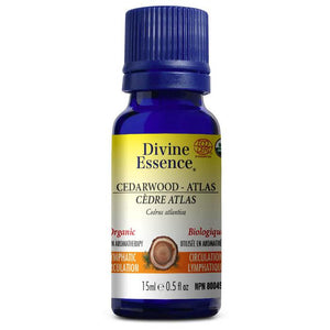 Divine Essence - Cedarwood Essential Oil - Atlas Organic, 15ml