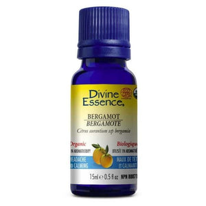 Divine Essence - Organic Bergamot Essential Oil, 15ml