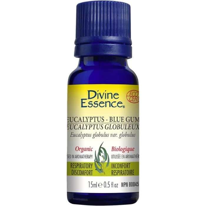Divine Essence - Organic Eucalyptus Blue Gum Essential Oil
