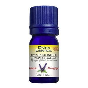 Divine Essence - Organic Hyssop Essential Oil, 5ml