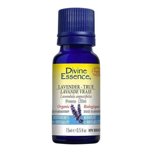 Divine Essence - Organic Lavender (True) Essential Oil, 15ml