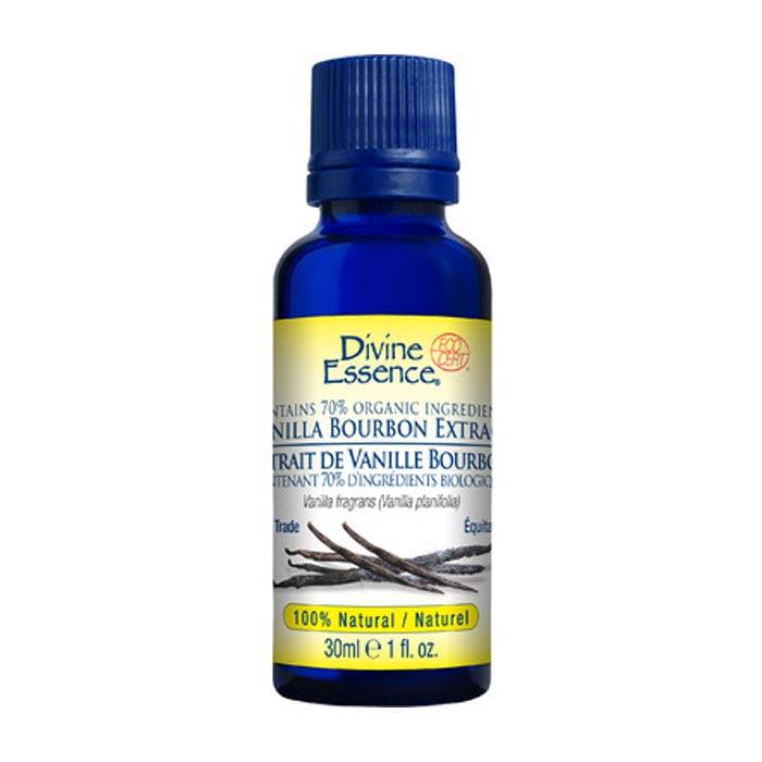 Divine Essence - Organic Vanilla Bourbon Extract, 30ml