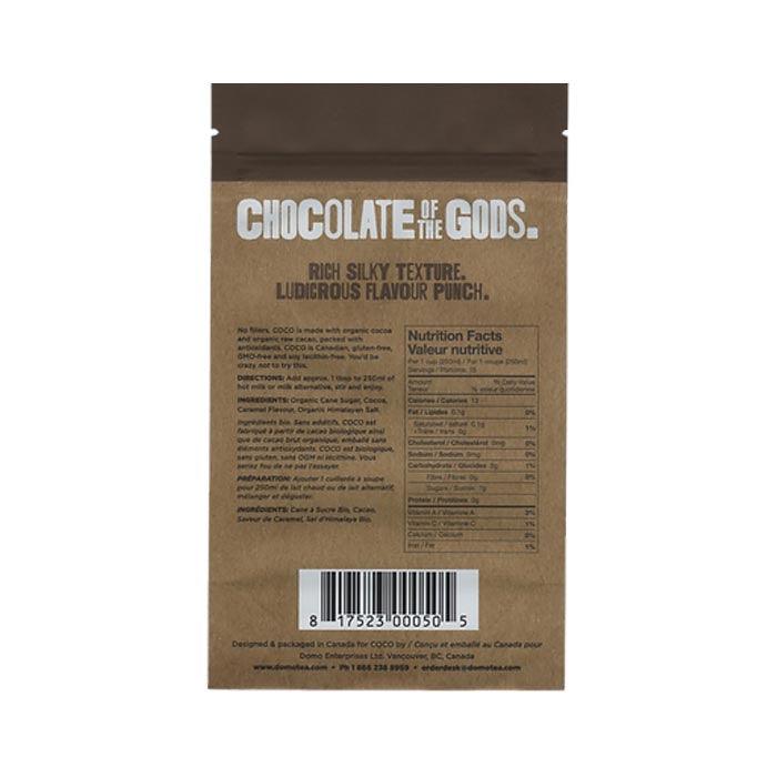 Domo Coco - Hot Chocolate - Salted Caramel, 150g - back