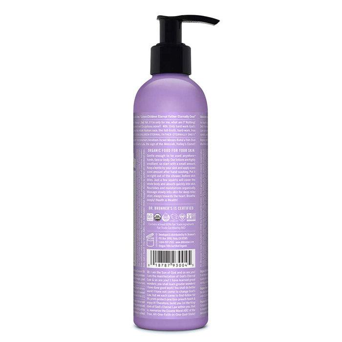 Dr. Bronner's - Organic Hand & Body Lotions - Lavender Coconut, 237ml - back