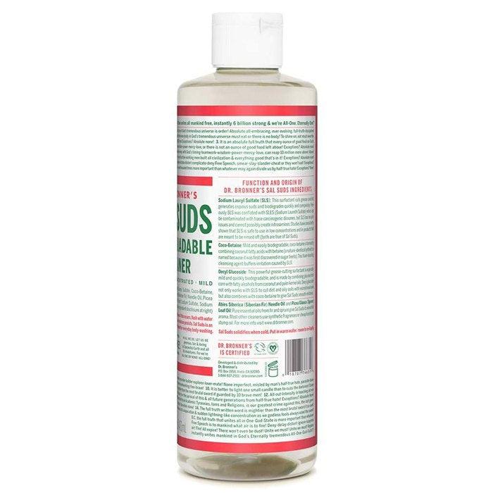 Dr. Bronner's - Sal Suds Biodegradable Cleaner, 473ml - side 