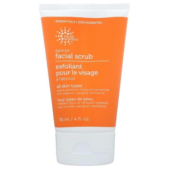 Earth Science - Apricot Facial Scrub, 4oz- Beauty & Personal Care 1